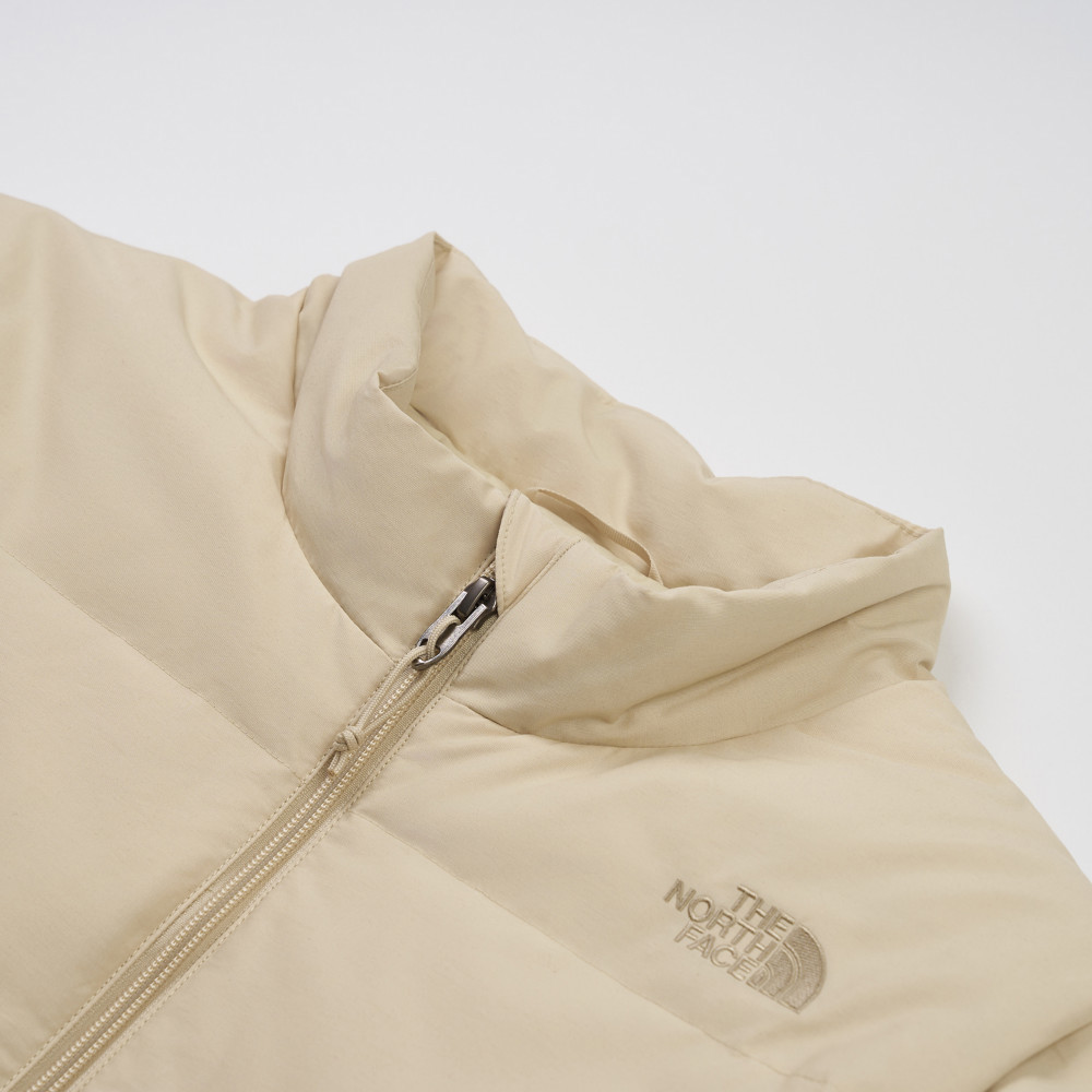 The North Face北面女款米色DWR防潑水羽絨外套｜8DUK3X4