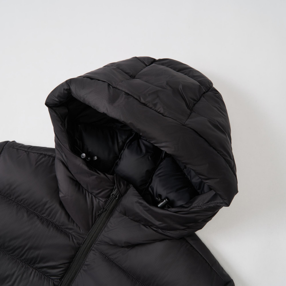 The North Face北面女款黑色DWR防潑水羽絨外套｜8DX5JK3