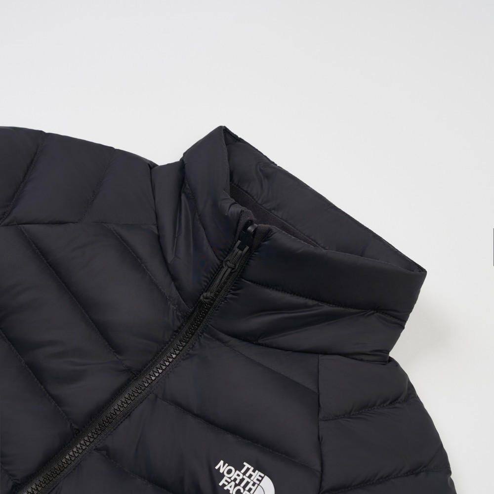 The North Face北面女款黑色DWR防潑水羽絨外套｜8DX7JK3