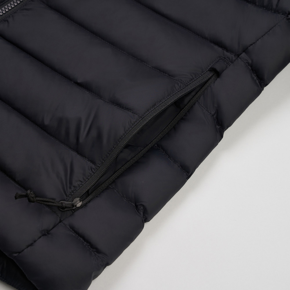 The North Face北面女款黑色DWR防潑水羽絨外套｜8DX7JK3