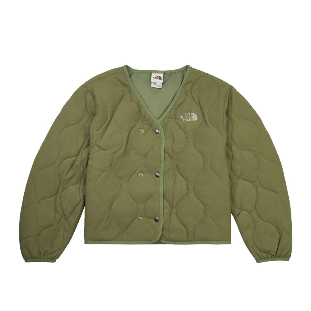 The North Face北面女款綠色DryVent防水透氣三合一外套｜8DX9D5M