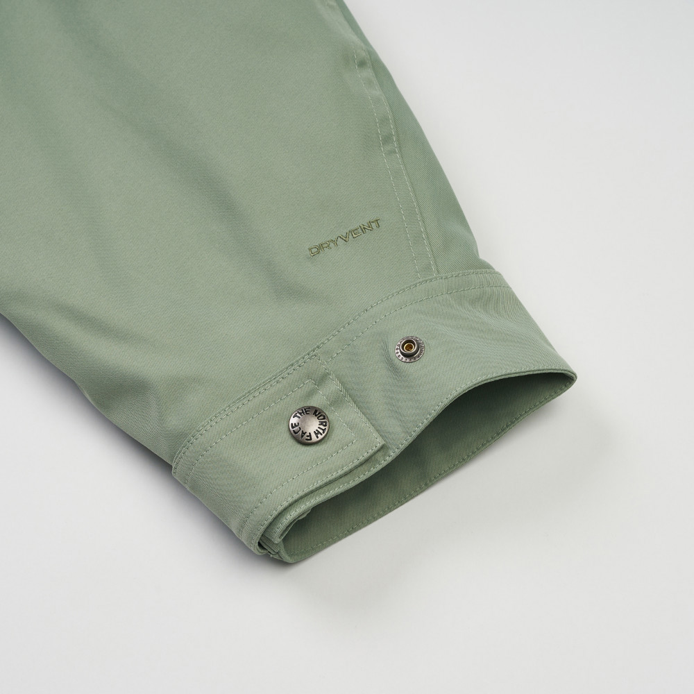 The North Face北面女款綠色DryVent防水透氣三合一外套｜8DX9D5M