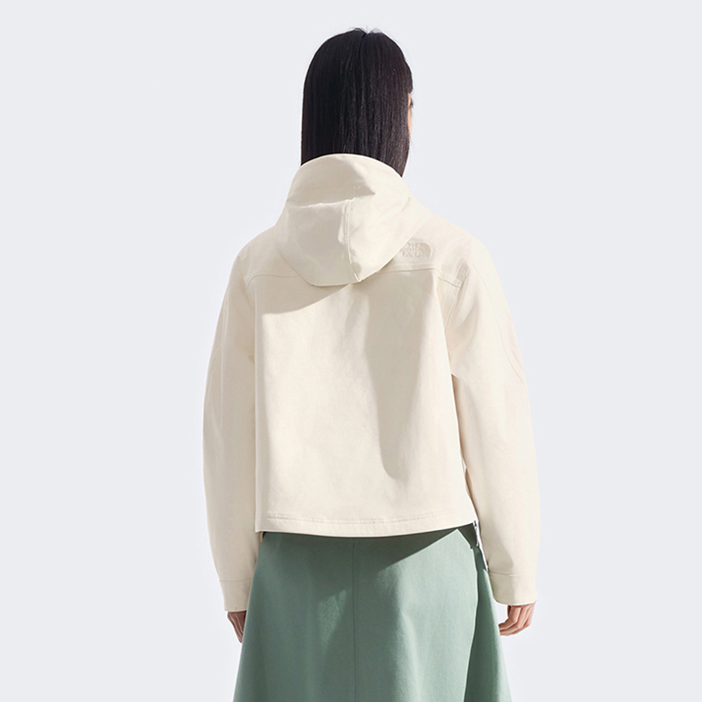 The North Face北面女款米色DryVent防水透氣三合一外套｜8DX9D77