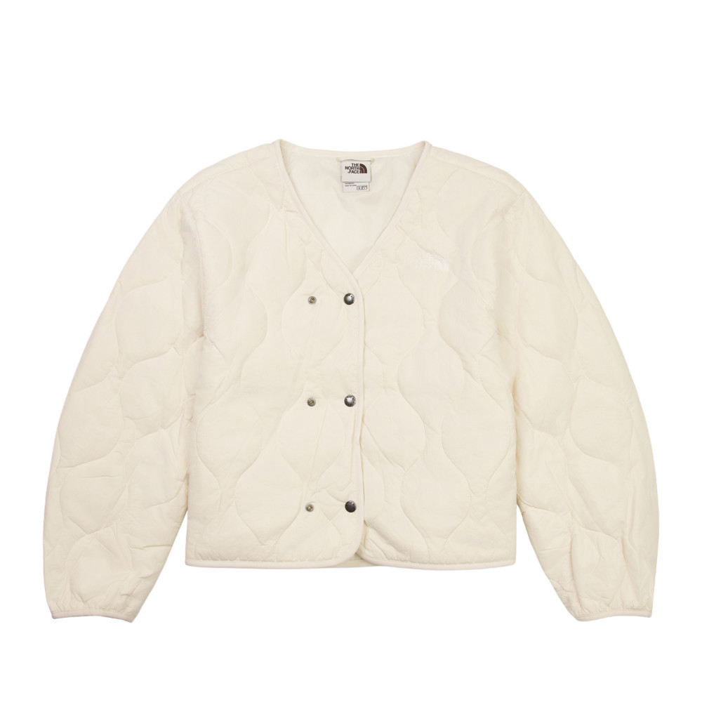 The North Face北面女款米色DryVent防水透氣三合一外套｜8DX9D77