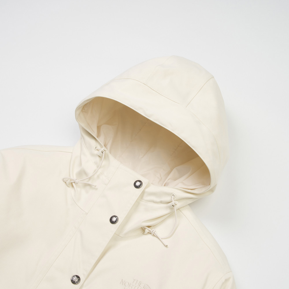 The North Face北面女款米色DryVent防水透氣三合一外套｜8DX9D77