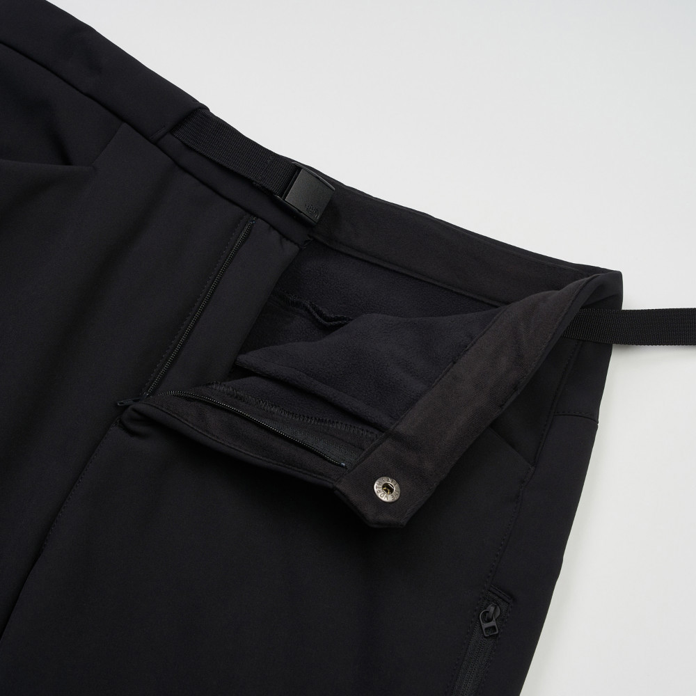 The North Face北面女款黑色DWR防潑水戶外徒步長褲｜8DXHJK3