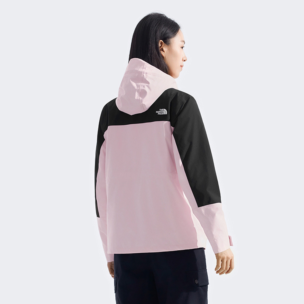 The North Face北面女款粉色DryVent防水透氣三合一外套｜8ED0E93