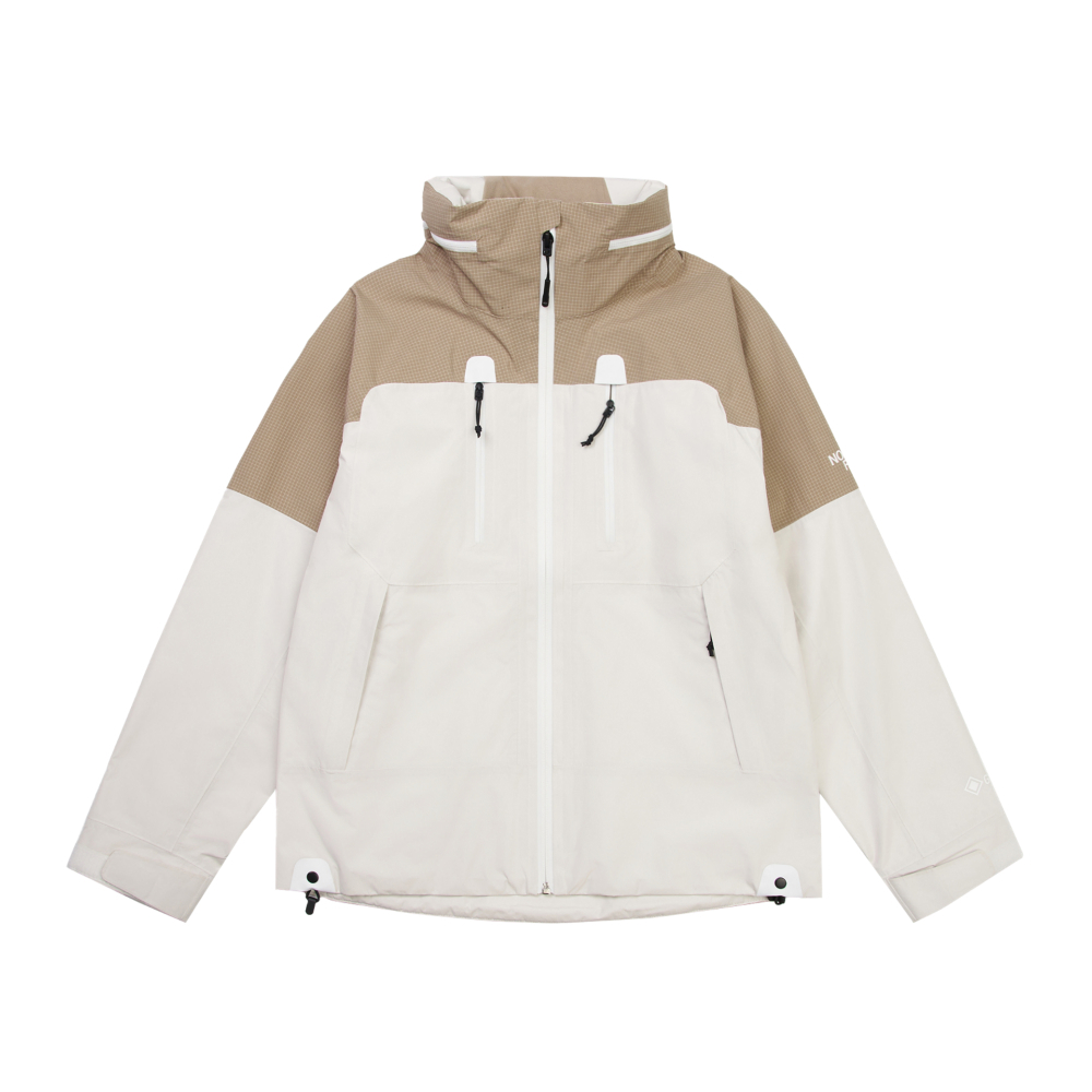 The North Face北面女款棕色Gore-Tex防水透氣衝鋒衣｜8EWQDIU