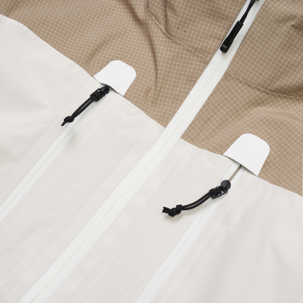 The North Face北面女款棕色Gore-Tex防水透氣衝鋒衣｜8EWQDIU