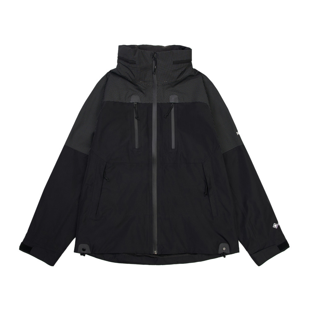 The North Face北面女款黑色Gore-Tex防水透氣衝鋒衣｜8EWQJK3