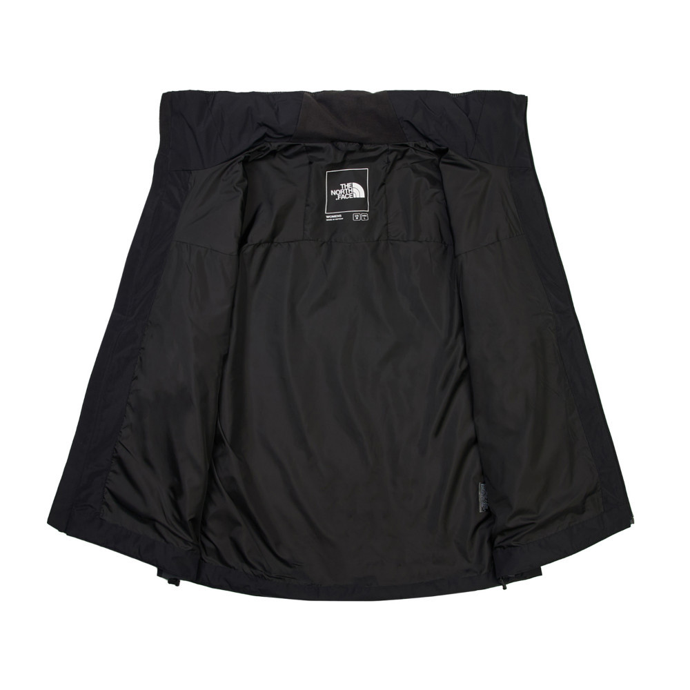 The North Face北面女款黑色Gore-Tex防水透氣衝鋒衣｜8EWQJK3
