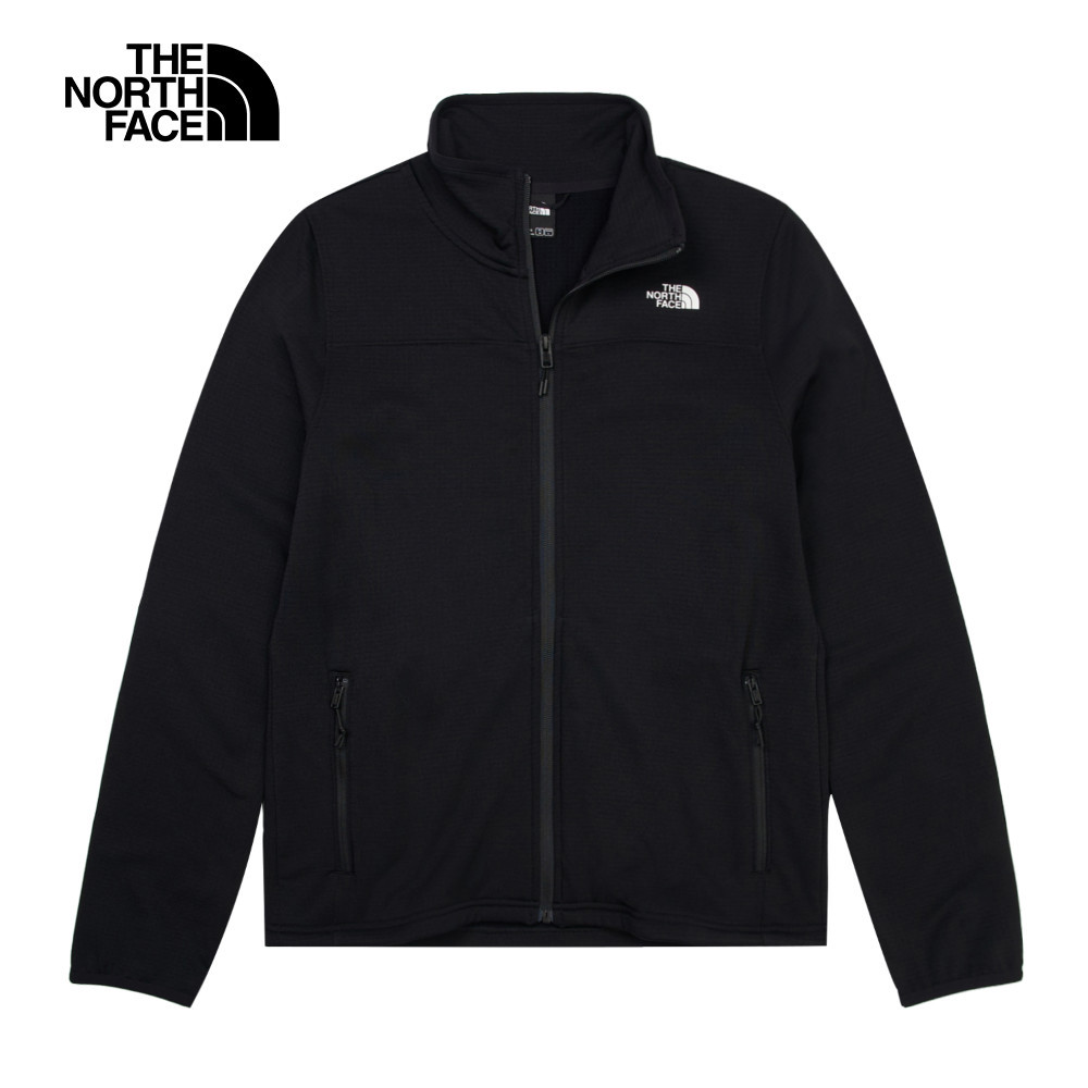 The North Face北面女款黑色抓絨外套｜8FJVJK3－翔風官方商城