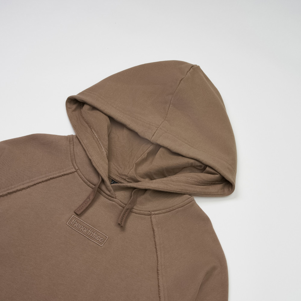 UE男款棕色長袖帽T｜8BTJBOW