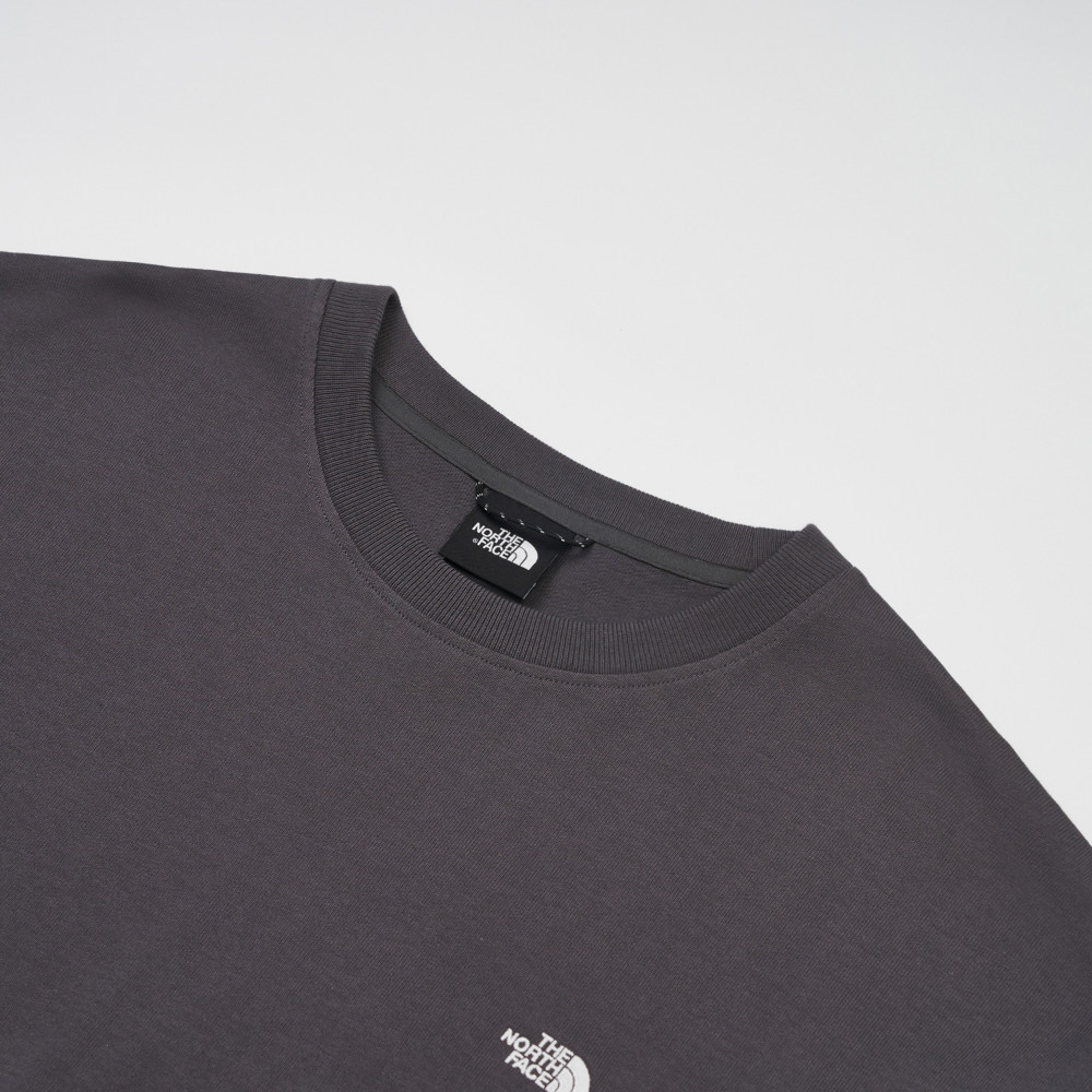 UE男款灰色純棉短袖T恤｜885RRHI