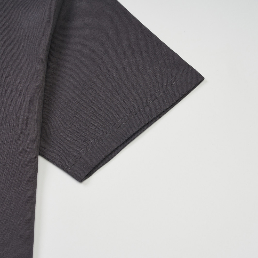 UE男款灰色純棉短袖T恤｜885RRHI