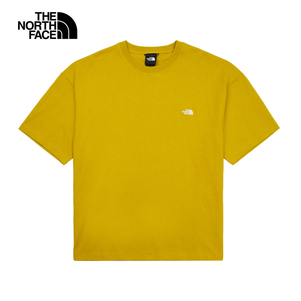 UE男款黃色純棉短袖T恤｜885R6IA