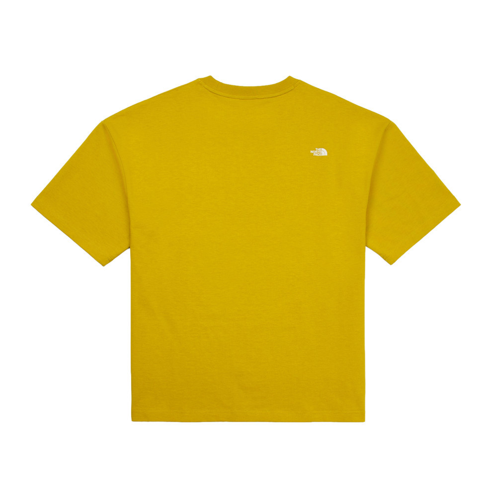 UE男款黃色純棉短袖T恤｜885R6IA