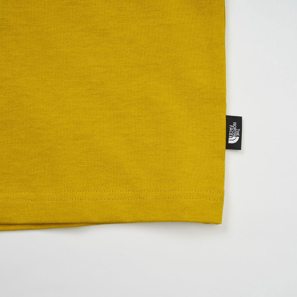 UE男款黃色純棉短袖T恤｜885R6IA
