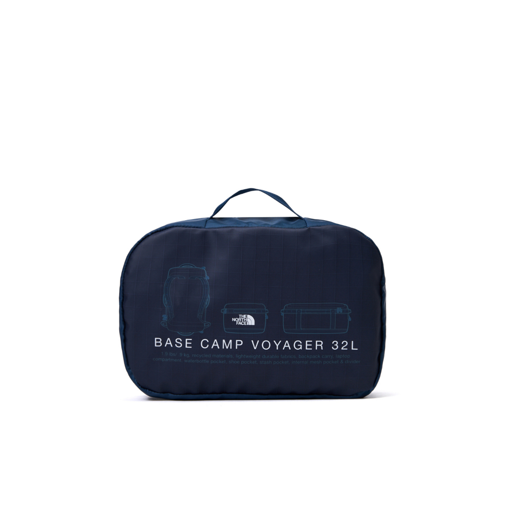 The North Face北面男女款藍色DWR防潑水旅行包｜52RR926