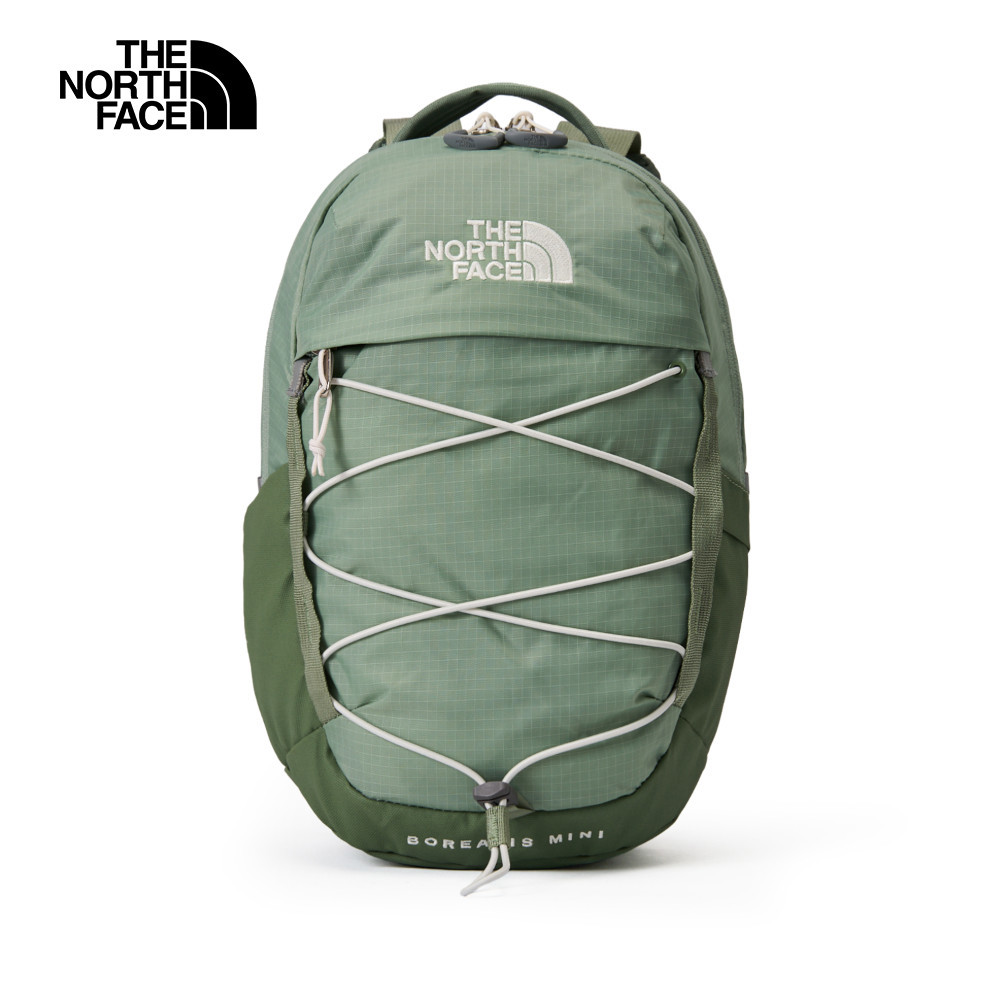 The North Face北面男女款綠色DWR防潑水休閒後背包｜52SWD5M