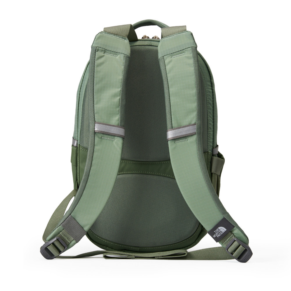 The North Face北面男女款綠色DWR防潑水休閒後背包｜52SWD5M