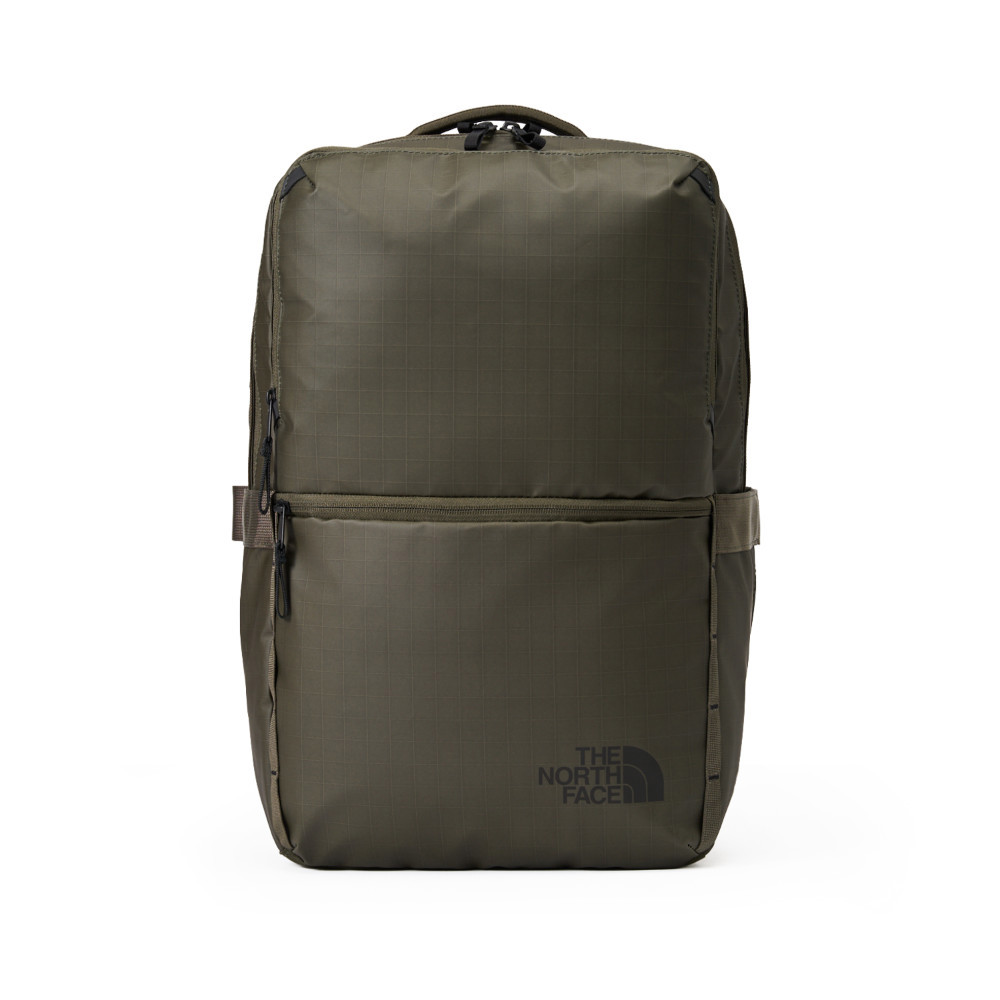 The North Face北面男女款綠色DWR防潑水休閒後背包｜81DM4WC