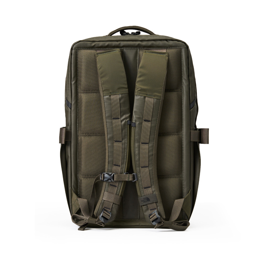 The North Face北面男女款綠色DWR防潑水休閒後背包｜81DM4WC