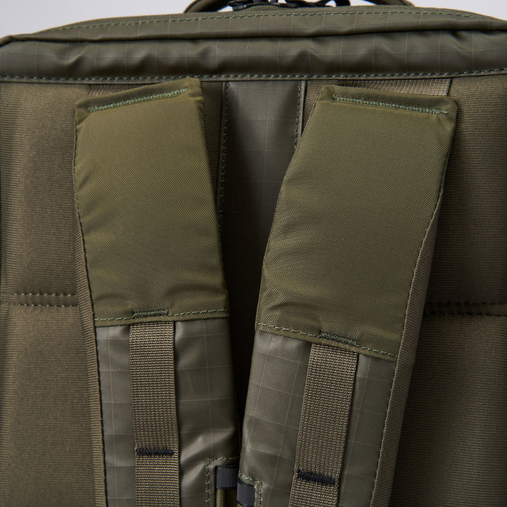 The North Face北面男女款綠色DWR防潑水休閒後背包｜81DM4WC