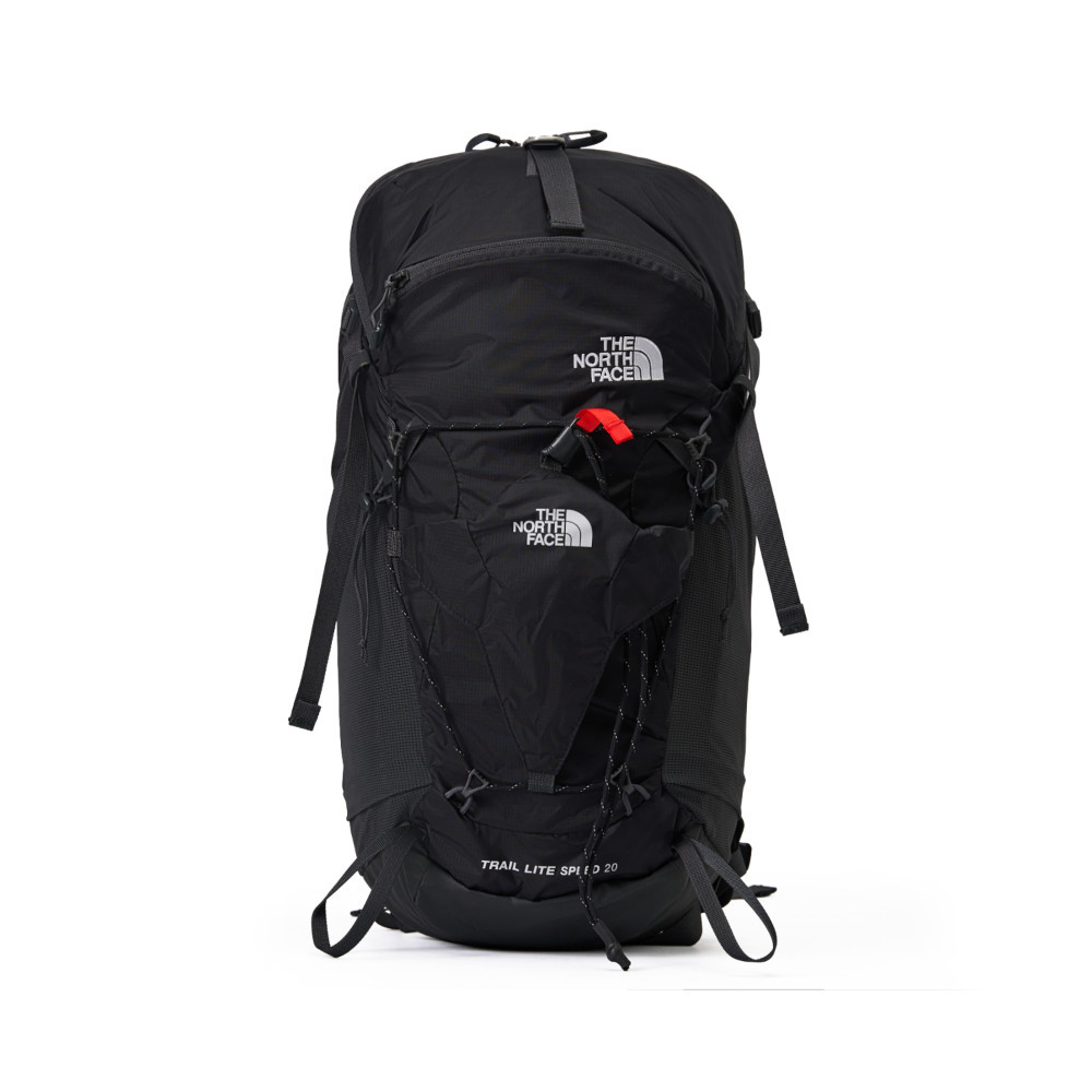 The North Face北面男女款黑色舒適背負後背包｜87C94GZ