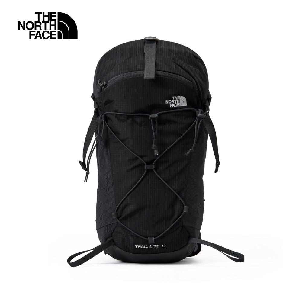 The North Face北面男女款黑色DWR防潑水後背包｜87CA4GZ