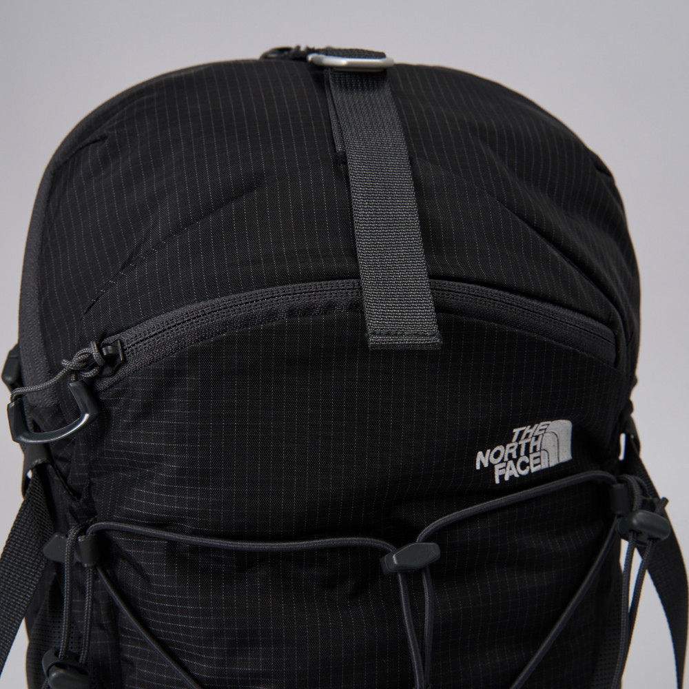 The North Face北面男女款黑色DWR防潑水後背包｜87CA4GZ