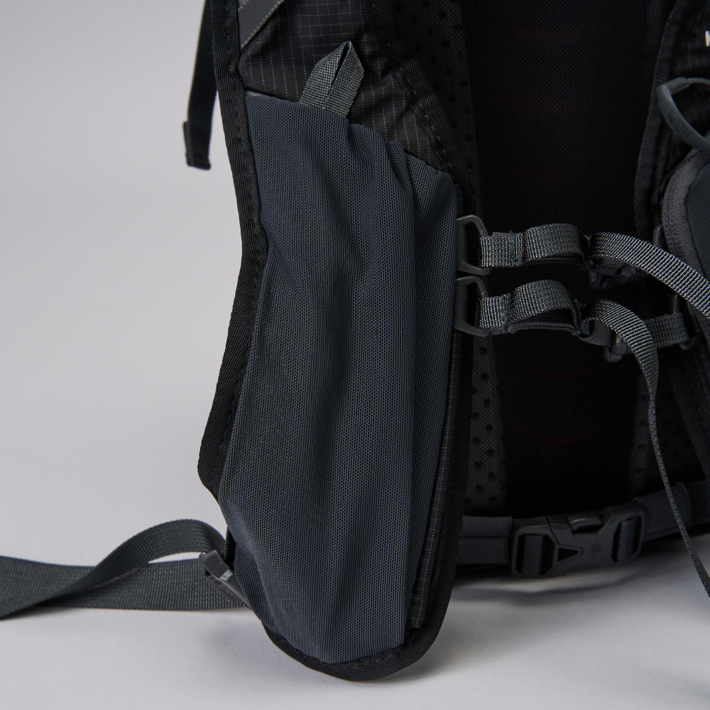 The North Face北面男女款黑色DWR防潑水後背包｜87CA4GZ