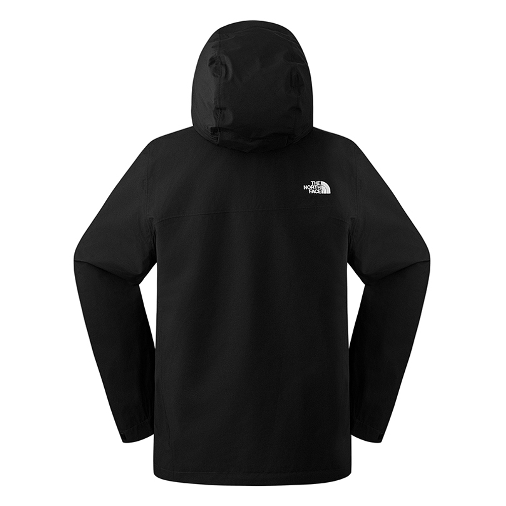 The North Face北面女款黑色DryVent防水透氣衝鋒衣｜8DX8JK3