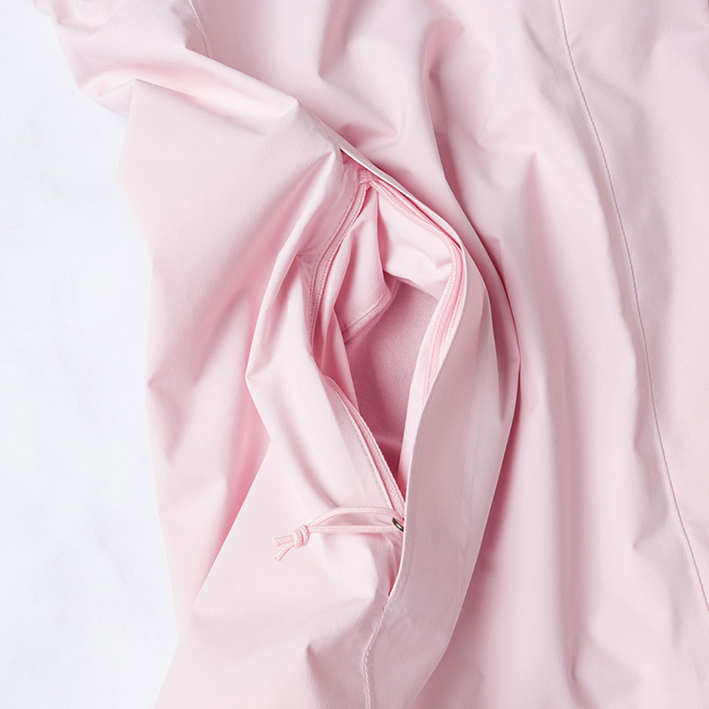 The North Face北面女款粉色DryVent防水透氣衝鋒衣｜8DX8E93