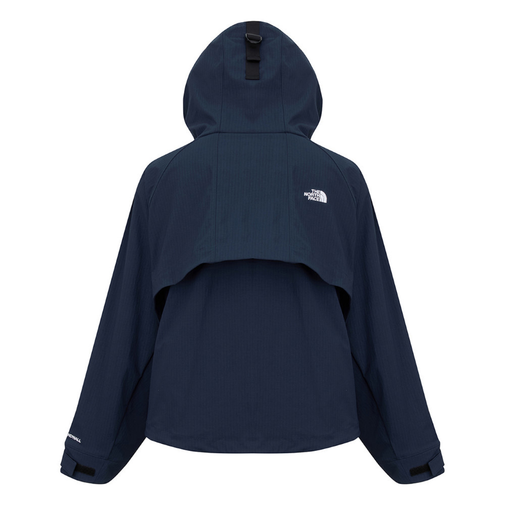 UE女款藍色DWR防潑水防風外套｜8E6R8K2