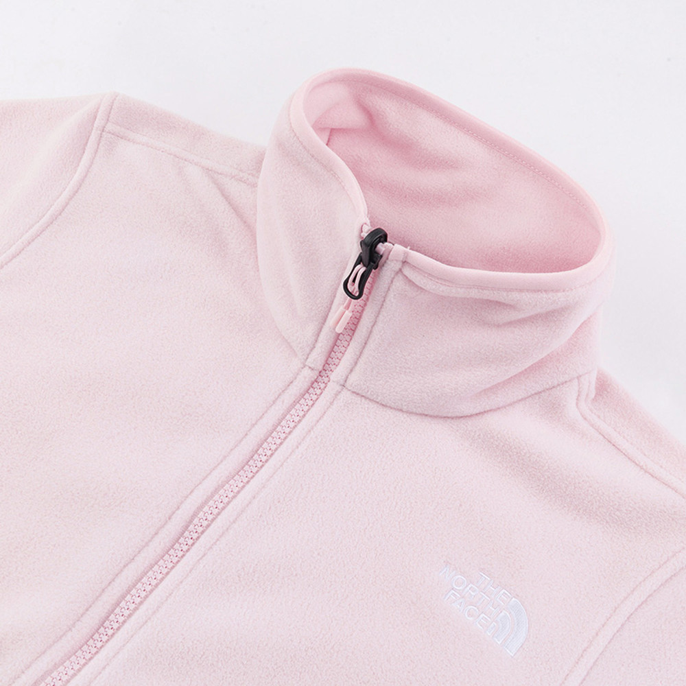 The North Face北面女款粉色舒適保暖抓絨外套｜8FJUBP6