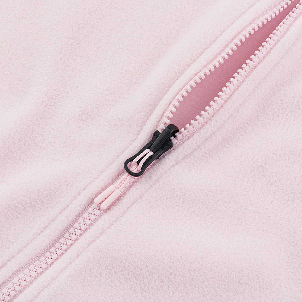 The North Face北面女款粉色舒適保暖抓絨外套｜8FJUBP6