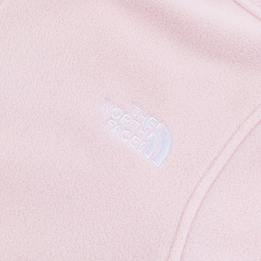 The North Face北面女款粉色舒適保暖抓絨外套｜8FJUBP6