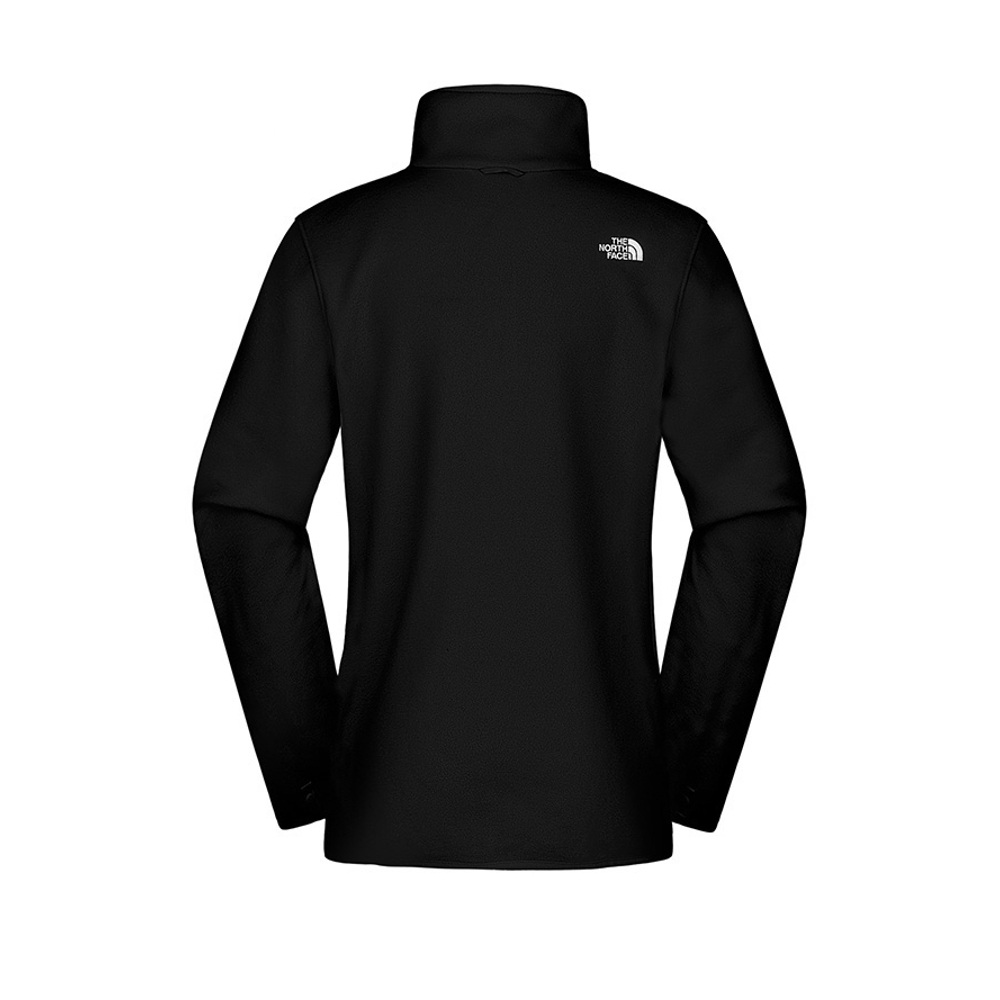 The North Face北面女款黑色舒適保暖抓絨外套｜8FJUJK3