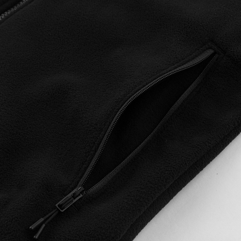 The North Face北面女款黑色舒適保暖抓絨外套｜8FJUJK3