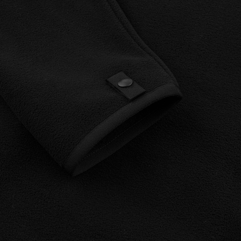 The North Face北面女款黑色舒適保暖抓絨外套｜8FJUJK3