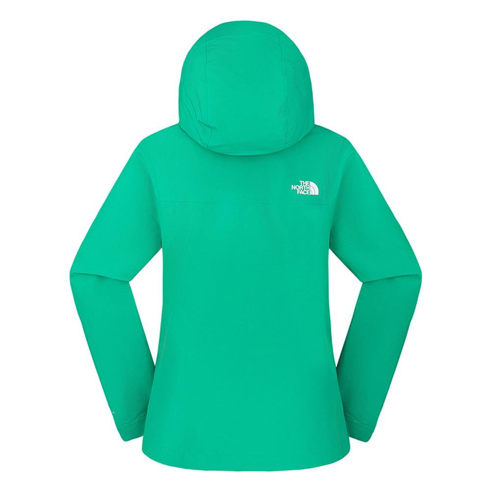 The North Face北面女款綠色FUTURELIGHT防水透氣衝鋒衣｜8DF1BOY