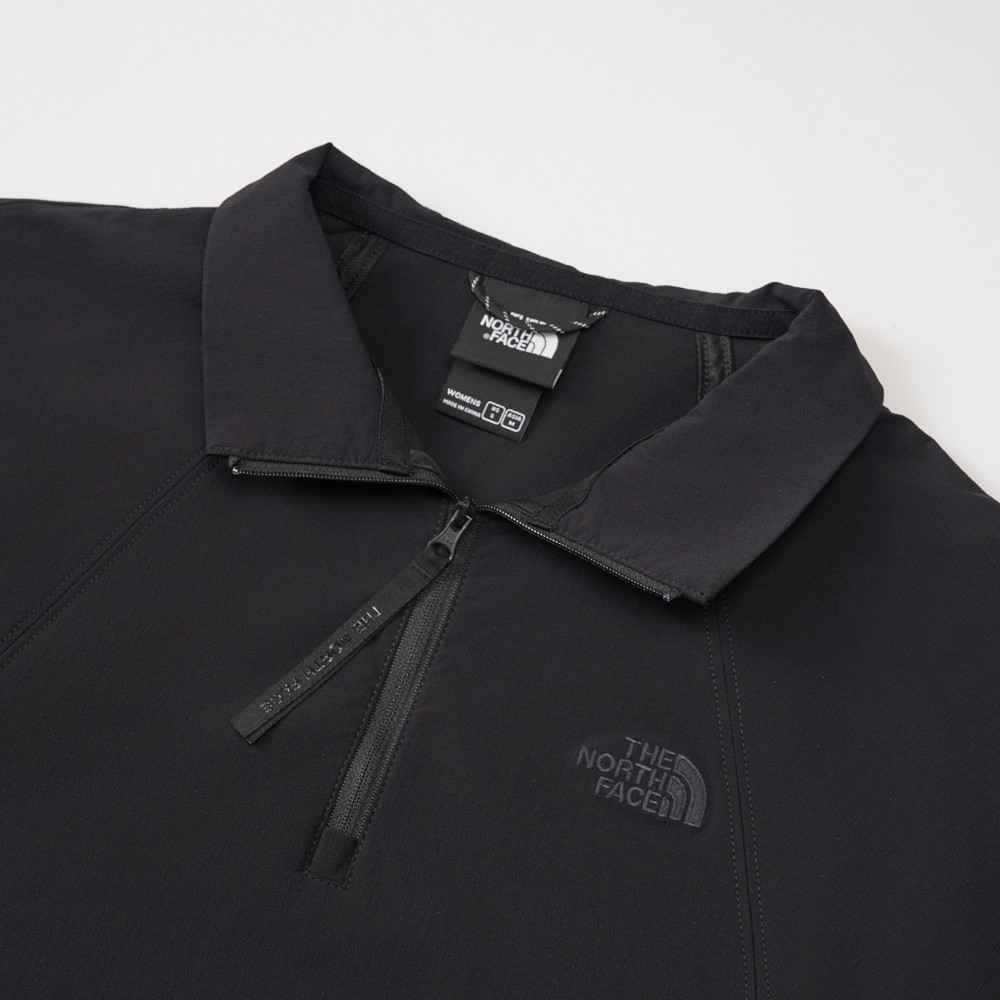 UE女款黑色DWR防潑水長裙｜8E6TJK3