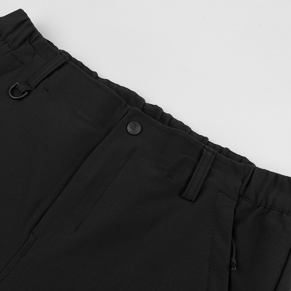 The North Face北面女款黑色DWR防潑水戶外徒步長褲｜8DXEJK3