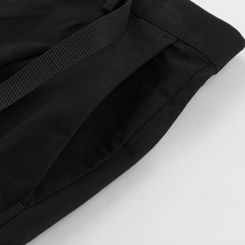 The North Face北面女款黑色可調節褲腰休閒長褲｜8DWUJK3