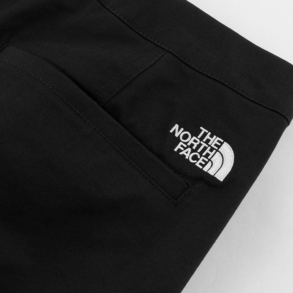 The North Face北面女款黑色可調節褲腰休閒長褲｜8DWUJK3