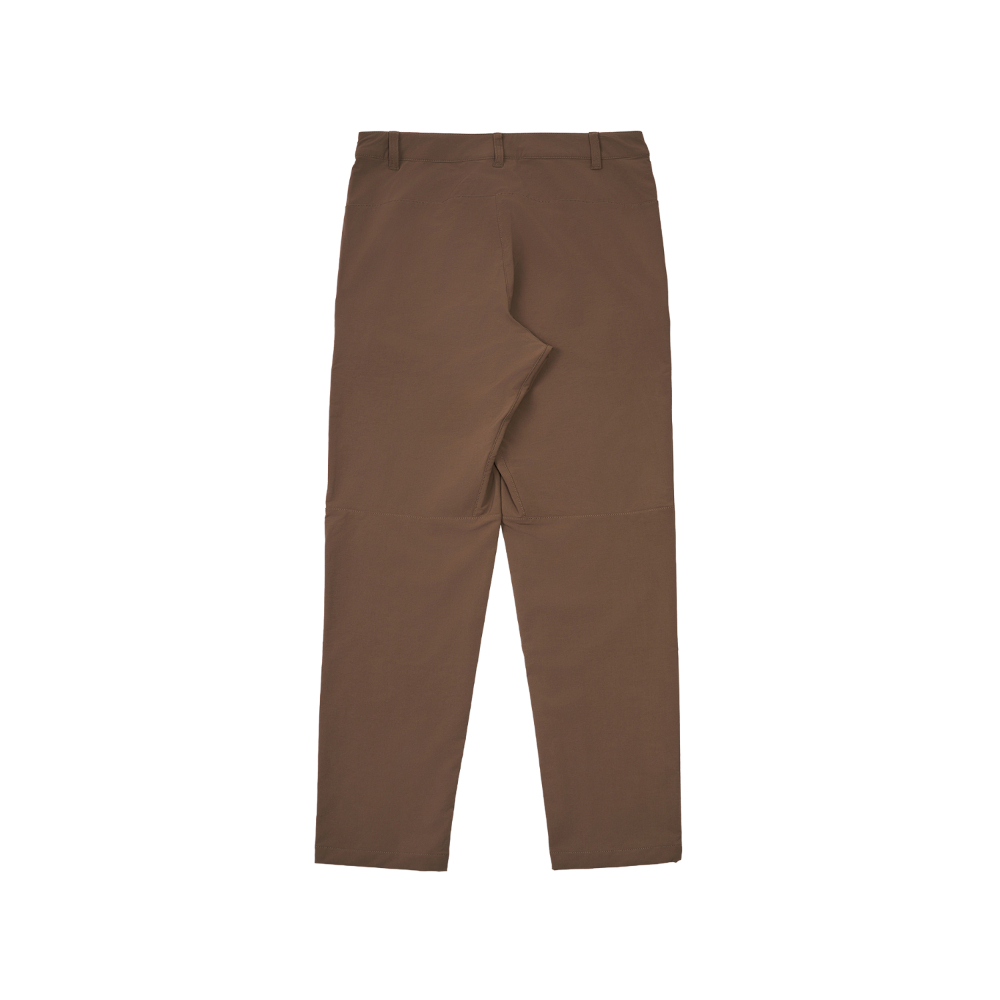 The North Face北面男款棕色DWR防潑水戶外徒步長褲｜8E4Y1OI