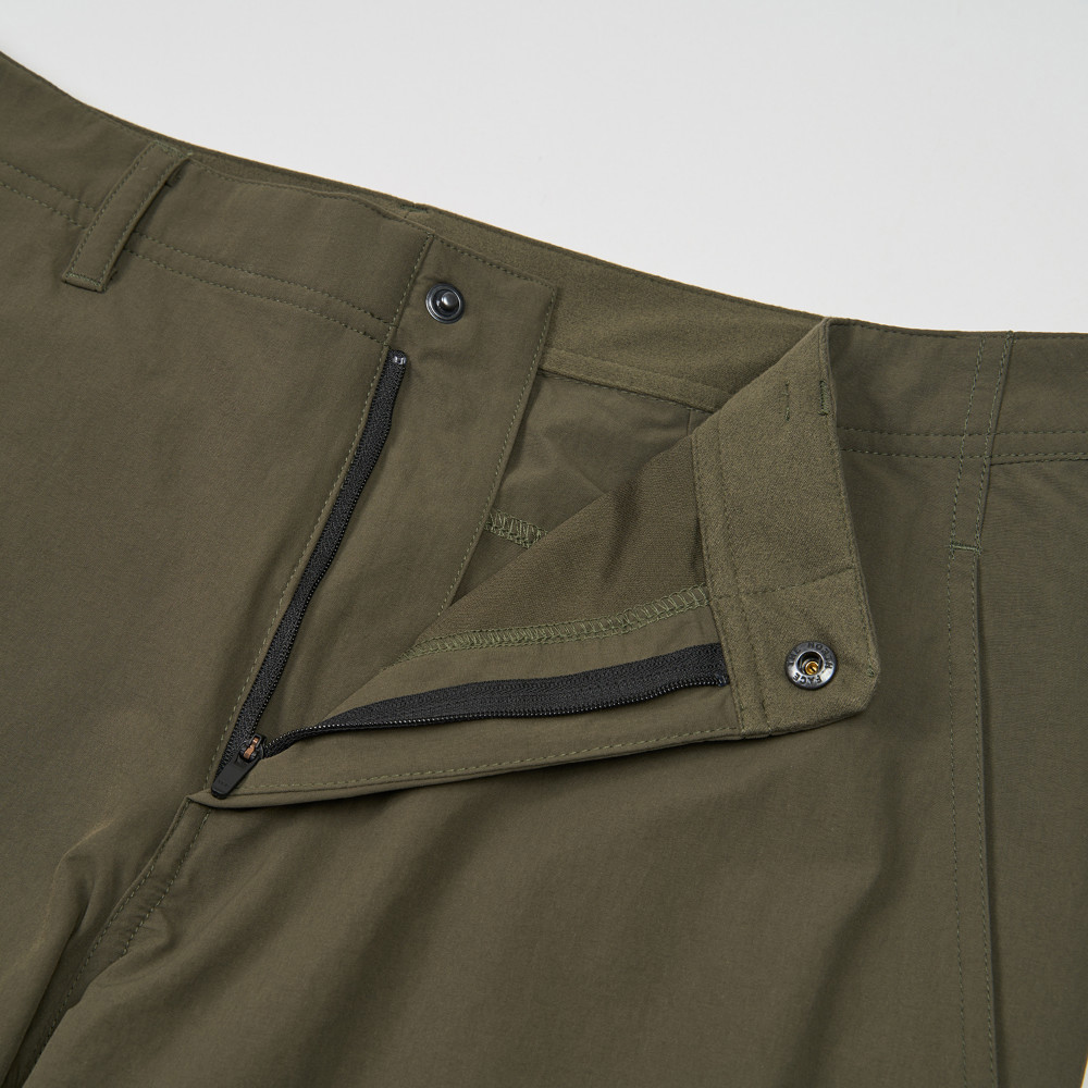 The North Face北面男款灰褐色DWR防潑水戶外徒步長褲｜8GG421L