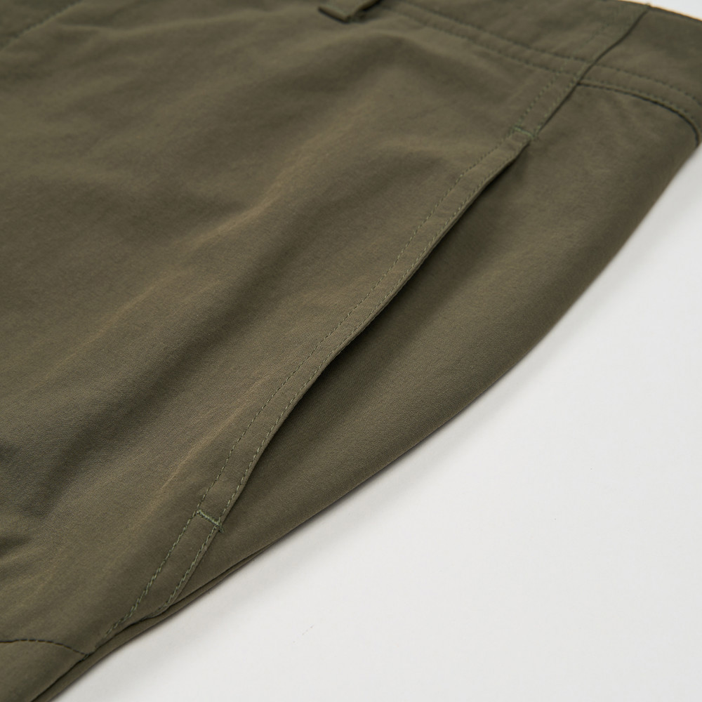 The North Face北面男款灰褐色DWR防潑水戶外徒步長褲｜8GG421L