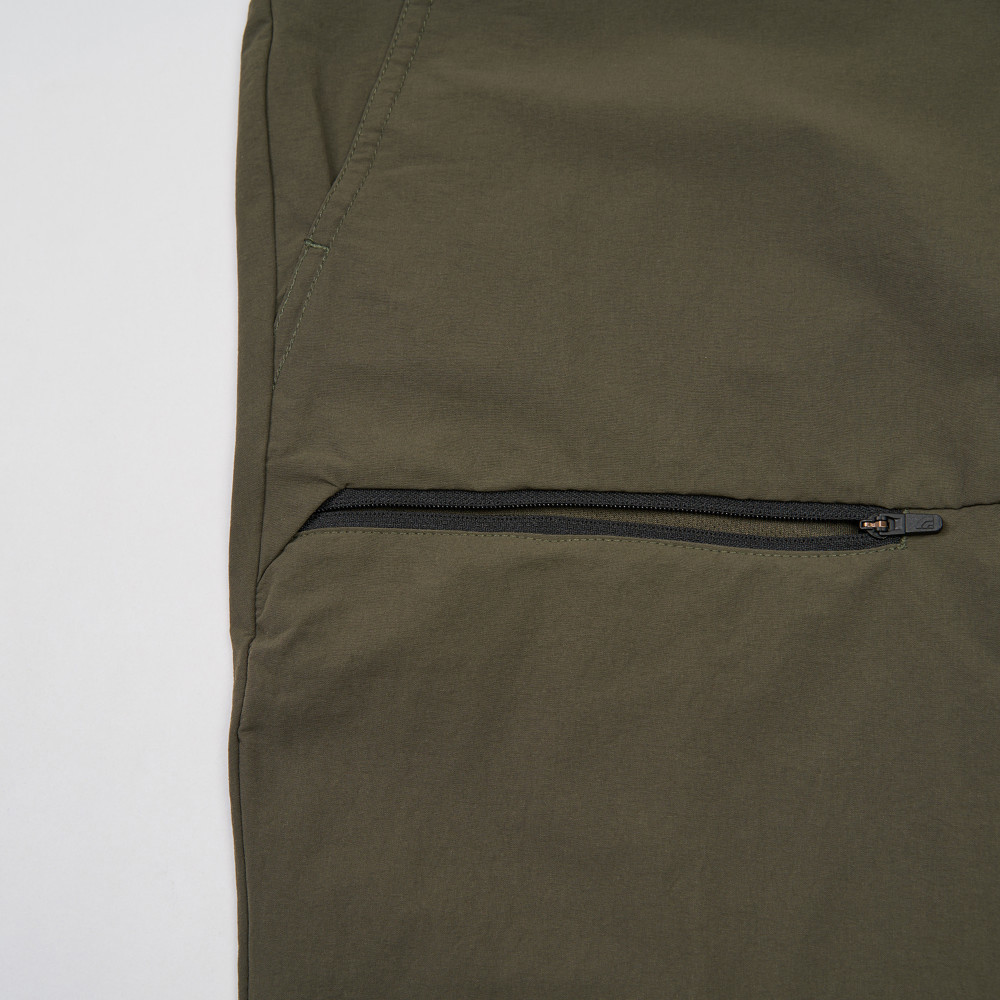 The North Face北面男款灰褐色DWR防潑水戶外徒步長褲｜8GG421L